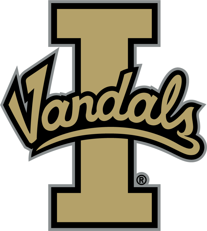 Idaho Vandals 2018 Alternate Logo v3 diy DTF decal sticker